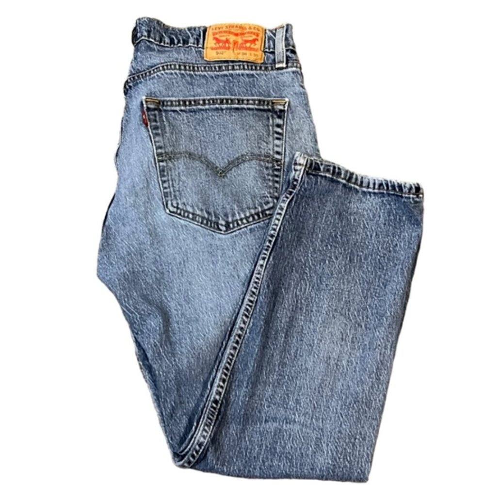 Ladies Levi's Strauss Denim Jeans 552 Mid Rise Straight  - size 8 Medium NEW